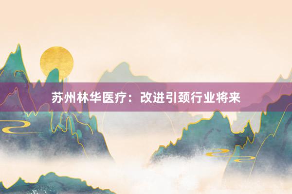 苏州林华医疗:改进引颈行业将来